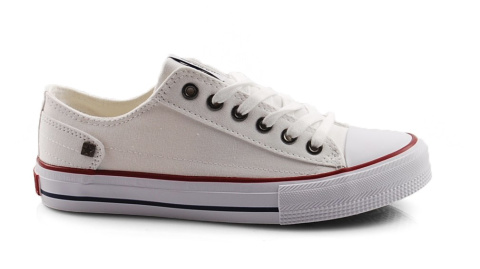 Big Star DD274336 białe trampki + skarpetki Big Star DD274336 białe trampki + skarpetki