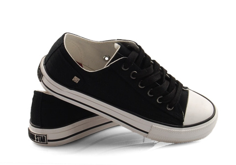 Big Star DD274338 czarne trampki + skarpetki Big Star DD274338 czarne trampki + skarpetki
