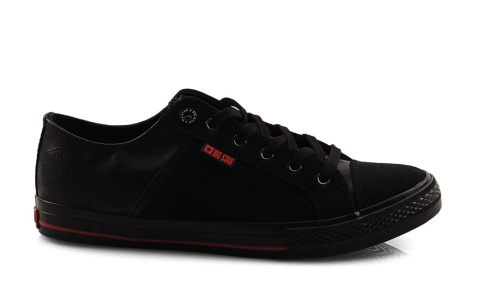 Big Star czarne zamszowe trampki Big Star czarne zamszowe trampki