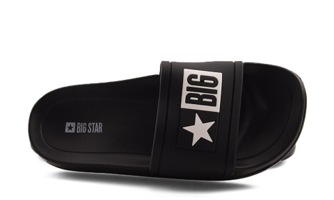 Big Star DD174699 czarne klapki Big Star DD174699 czarne klapki