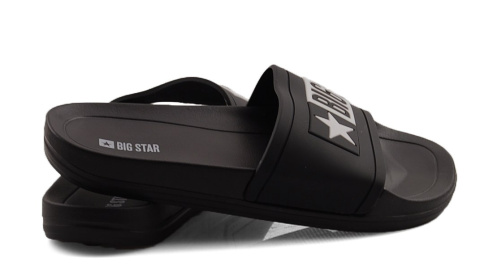 Big Star DD174699 czarne klapki Big Star DD174699 czarne klapki