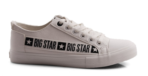 Big Star EE174070 białe trampki + skarpetki Big Star EE174070 białe trampki + skarpetki