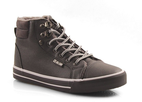 Big Star EE274413 ocieplane szare trampki Big Star EE274413 ocieplane szare trampki