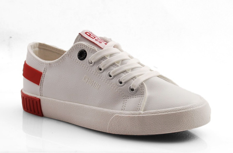 Big Star FF274174 białe trampki+skarpetki Big Star FF274174 białe trampki+skarpetki