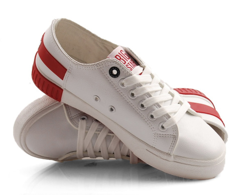 Big Star FF274174 białe trampki+skarpetki Big Star FF274174 białe trampki+skarpetki