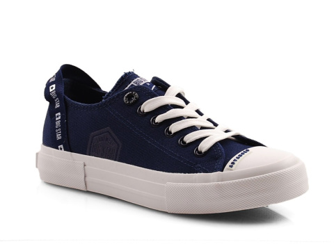 Big Star FF274208 granatowe trampki+skarpetki Big Star FF274208 granatowe trampki+skarpetki