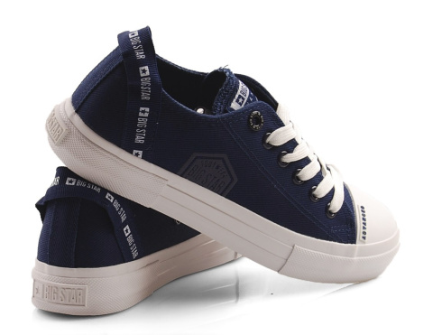 Big Star FF274208 granatowe trampki+skarpetki Big Star FF274208 granatowe trampki+skarpetki