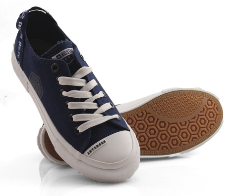 Big Star FF274208 granatowe trampki+skarpetki Big Star FF274208 granatowe trampki+skarpetki