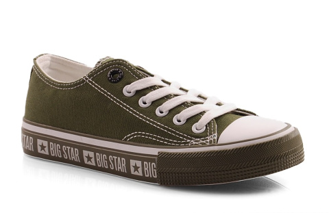 Big Star FF274240 zielone trampki+skarpetki Big Star FF274240 zielone trampki+skarpetki