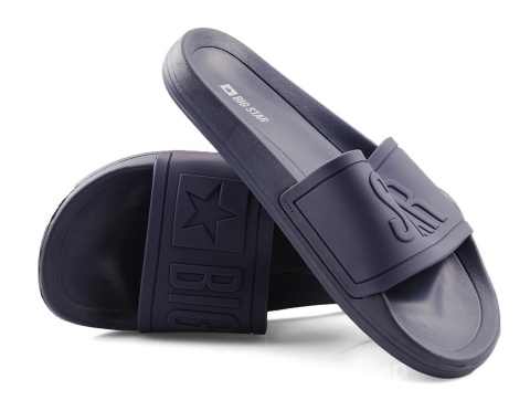 Big Star DD174688 granatowe klapki Big Star DD174688 granatowe klapki