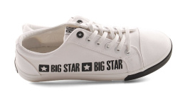 Big Star FF174526 białe trampki + skarpetki
