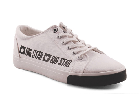 Big Star FF174526 białe trampki + skarpetki Big Star FF174526 białe trampki + skarpetki