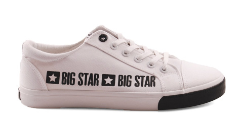 Big Star FF174526 białe trampki + skarpetki Big Star FF174526 białe trampki + skarpetki