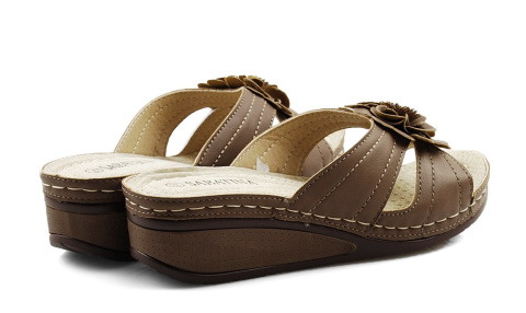 Sabatina L18003 beżowe klapki Sabatina L18003 beżowe klapki