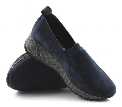 Filippo DP1500 granatowe skórzane półbuty Filippo DP1500 granatowe skórzane półbuty
