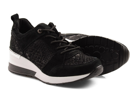 Filippo DP1505 czarne skórzane sneakersy Filippo DP1505 czarne skórzane sneakersy