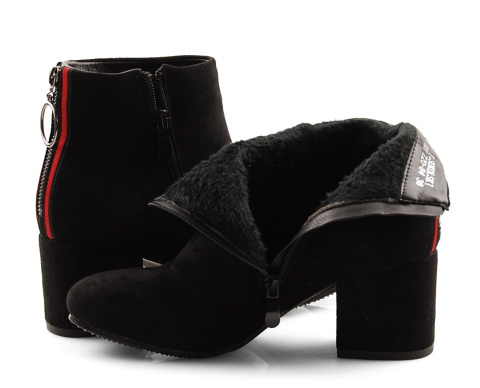 T.Sokolski Z20-84 czarne botki T.Sokolski Z20-84 czarne botki