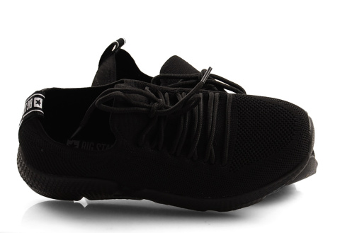 Big Star DD274579 czarne sneakersy+skarpetki Big Star DD274579 czarne sneakersy+skarpetki