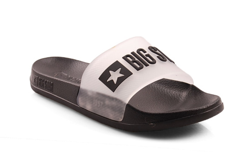 Big Star FF274A200 czarne klapki Big Star FF274A200 czarne klapki