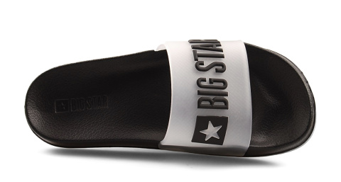 Big Star FF274A200 czarne klapki Big Star FF274A200 czarne klapki