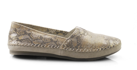 Filippo DP031 wężowe skórzane mokasyny