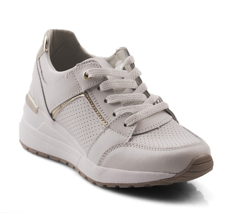 Filippo DP2003 białe skórzane sneakersy Filippo DP2003 białe skórzane sneakersy