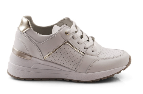 Filippo DP2003 białe skórzane sneakersy Filippo DP2003 białe skórzane sneakersy