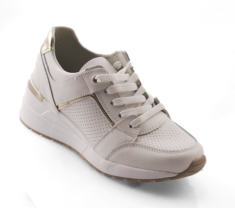 Filippo DP2003 białe skórzane sneakersy Filippo DP2003 białe skórzane sneakersy