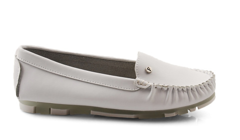 Filippo DP2037 białe skórzane mokasyny Filippo DP2037 białe skórzane mokasyny