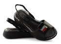 Filippo DS2352 czarne sandały