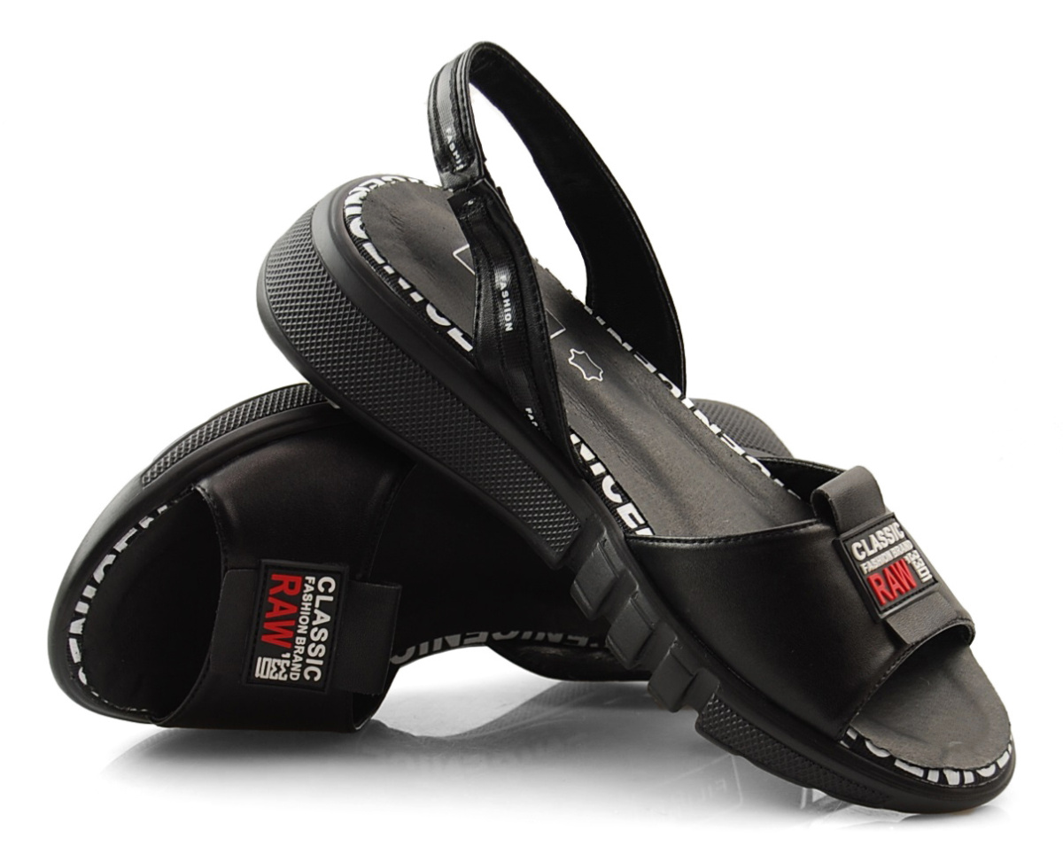 Filippo DS2352 czarne sandały