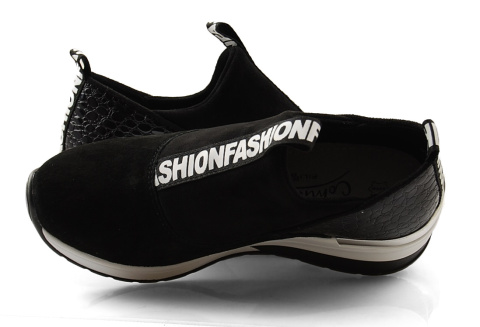 Filippo Dp1689 czarne skórzane sneakersy Filippo Dp1689 czarne skórzane sneakersy