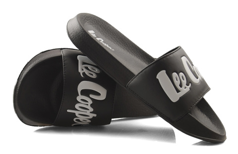 Lee Cooper LCW-21-42-0223M czarne klapki Lee Cooper LCW-21-42-0223M czarne klapki