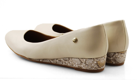 Maciejka 01818 beżowe skórzane czółenka Maciejka 01818 beżowe skórzane czółenka