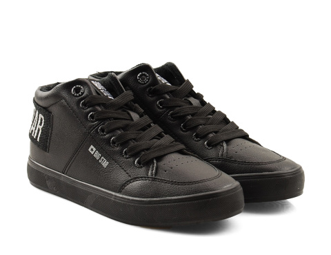 Big Star EE274351 czarne trampki ocieplane