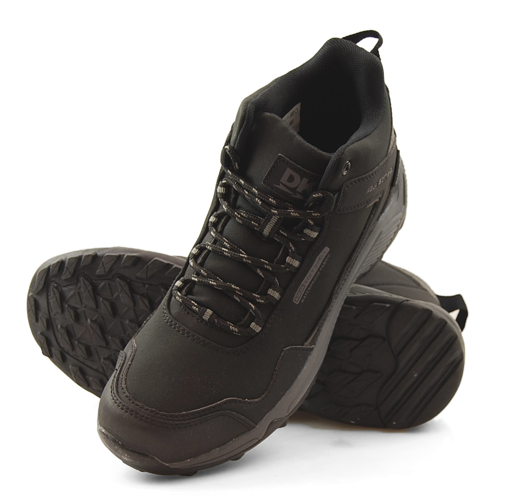 DK 1029 czarne męskie buty trekkingowe