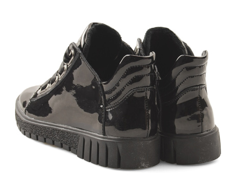 Filippo DBT3197 czarne skórzane botki Filippo DBT3197 czarne skórzane botki