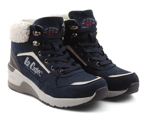 Lee Cooper LCJ-21-01-0559L granatowe trapery