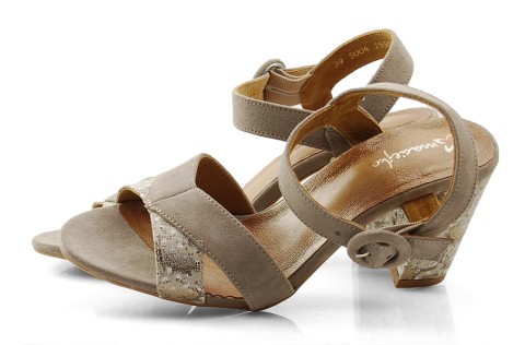 Maciejka 05004 beżowe skórzane sandały Maciejka 05004 beżowe skórzane sandały