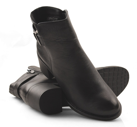 Sabatina DM21-260 czarne botki Sabatina DM21-260 czarne botki