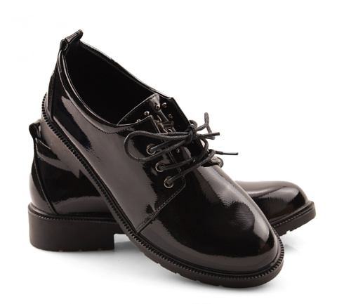 T.Sokolski J21.101 czarne półbuty