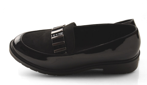 T.Sokolski J21.102 czarne półbuty