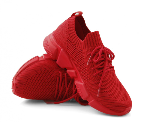 Big Star JJ274265 czerwone lekkie sneakersy Big Star JJ274265 czerwone lekkie sneakersy