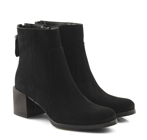 Boccato 5274 czarne skórzane botki