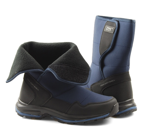 DK 2182 granatowe śniegowce DK 2182 granatowe śniegowce
