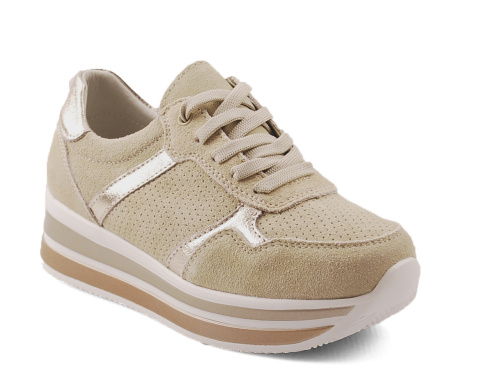 Filippo DP2004 beżowe skórzane półbuty Filippo DP2004 beżowe skórzane półbuty