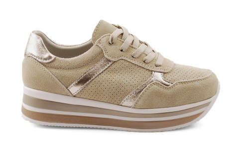 Filippo DP2004 beżowe skórzane półbuty Filippo DP2004 beżowe skórzane półbuty