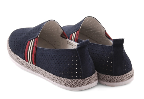 Filippo DP2309/22 granatowe skórzane tenisówki Filippo DP2309/22 granatowe skórzane tenisówki