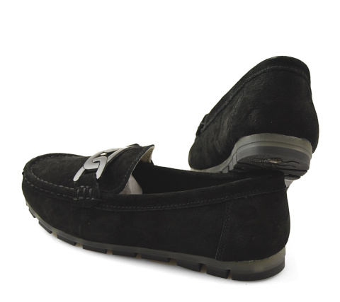 Filippo DP3630 czarne skórzane mokasyny Filippo DP3630 czarne skórzane mokasyny