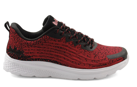 Lee Cooper LCW-22-32-1228M czerwone półbuty sportowe Lee Cooper LCW-22-32-1228M czerwone półbuty sportowe
